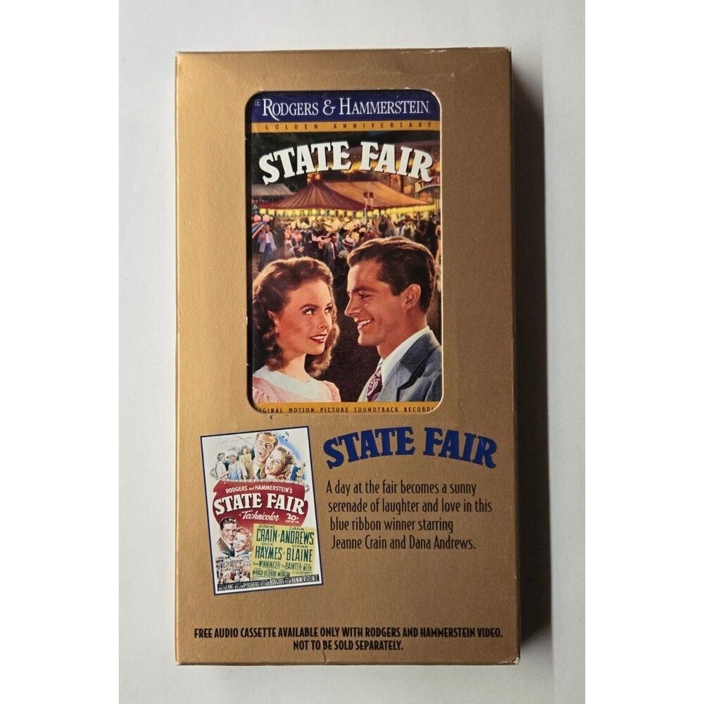 State Fair Rodgers & Hammerstein Motion Picture Soundtrack Cassette In Box